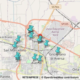 Mappa Via Giovanni Pascoli, 81030 Teverola CE, Italia (2.04786)