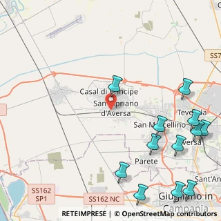 Mappa Via Tricorno, 81036 San Cipriano d'Aversa CE, Italia (6.60083)