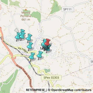 Mappa Strada in Costruzione, 85025 Melfi PZ, Italia (0.68643)