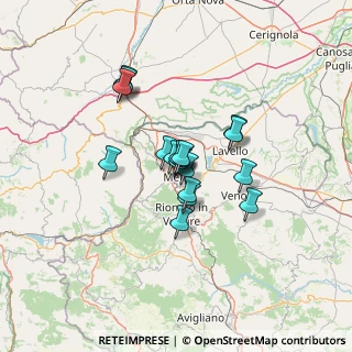 Mappa Strada in Costruzione, 85025 Melfi PZ, Italia (9.30222)