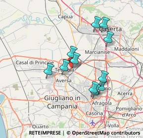 Mappa Complesso UNICA, 81032 Carinaro CE, Italia (6.80273)