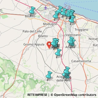 Mappa Strada Provinciale Grumo Appula, 70028 Sannicandro di Bari BA, Italia (9.091)