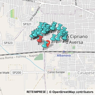Mappa Via Matese, 81036 San Cipriano d'Aversa CE, Italia (0.33448)