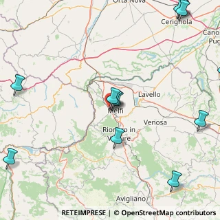 Mappa Via Perugia, 85025 Melfi PZ, Italia (25.3375)