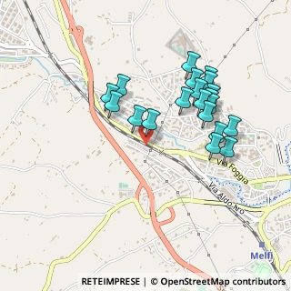 Mappa Via Perugia, 85025 Melfi PZ, Italia (0.47)