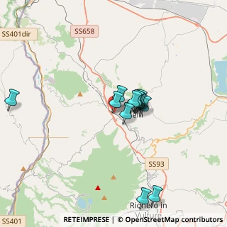 Mappa Via Perugia, 85025 Melfi PZ, Italia (2.99846)