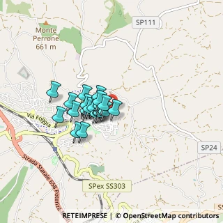 Mappa Via Vittorio Veneto, 85025 Melfi PZ, Italia (0.61)