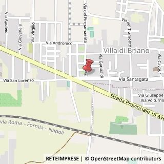 Mappa Via del Firmamento, 1, 81030 Villa di Briano CE, Italia, 81030 Villa di Briano, Caserta (Campania)