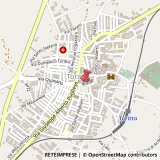 Mappa Piazza Aldo Moro, 8, 70020 Toritto, Bari (Puglia)