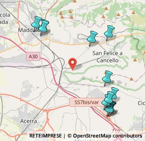 Mappa Via Giuseppe Mazzini, 81027 San Felice a Cancello CE, Italia (5.60615)