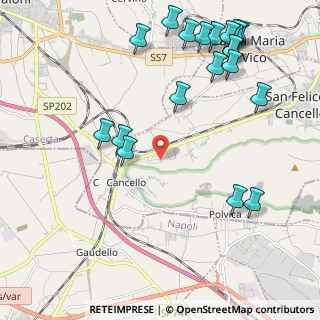 Mappa Via Giuseppe Mazzini, 81027 San Felice a Cancello CE, Italia (2.8955)