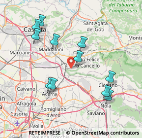 Mappa Via Giuseppe Mazzini, 81027 San Felice a Cancello CE, Italia (8.53455)