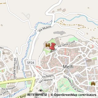 Mappa Via Normanni, 146, 85025 Melfi, Potenza (Basilicata)