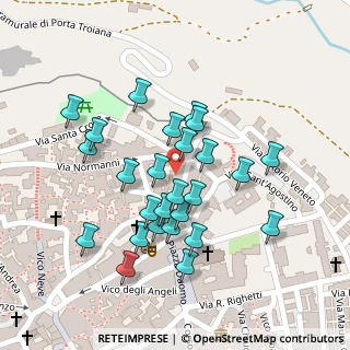 Mappa Via dell' Amistà, 85025 Melfi PZ, Italia (0.11308)
