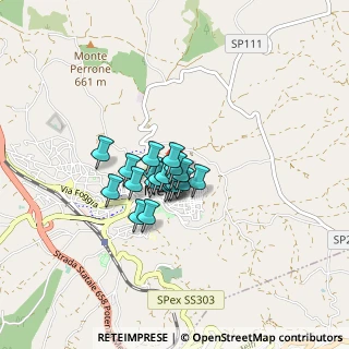 Mappa Via dell' Amistà, 85025 Melfi PZ, Italia (0.488)