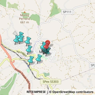Mappa Vico S. Anna, 85025 Melfi PZ, Italia (0.8)