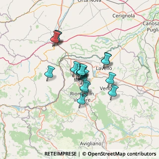 Mappa Via dell' Amistà, 85025 Melfi PZ, Italia (9.32944)