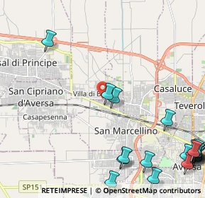 Mappa Via Sant'Agata, 81030 Villa di Briano CE, Italia (3.688)