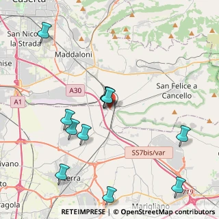 Mappa Via Viterbo, 81027 San Felice a Cancello CE, Italia (4.91182)