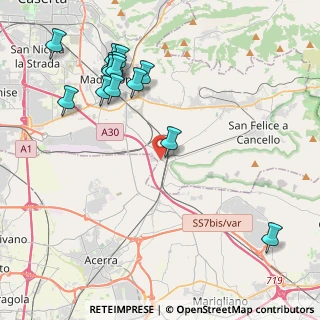 Mappa Via Viterbo, 81027 San Felice a Cancello CE, Italia (5.15643)
