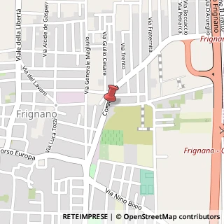 Mappa Corso Italia, 31, 81030 Frignano, Caserta (Campania)
