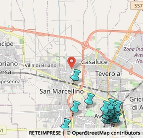 Mappa 81030 Frignano CE, Italia (3.45471)
