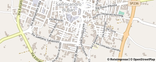 Mappa Sannicandro di Bari