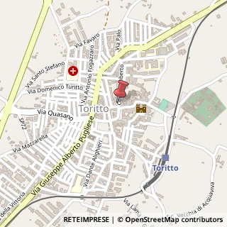 Mappa Corso Umberto I°, 110, 70020 Toritto, Bari (Puglia)