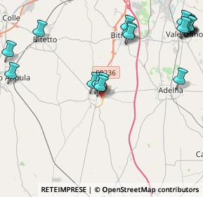 Mappa Via Torre, 70028 Sannicandro di Bari BA, Italia (6.123)