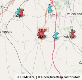 Mappa Via Torre, 70028 Sannicandro di Bari BA, Italia (3.24364)