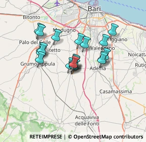 Mappa Via Torre, 70028 Sannicandro di Bari BA, Italia (5.685)