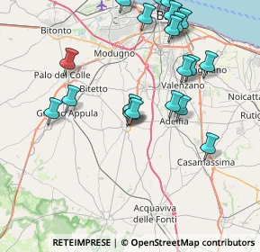 Mappa Via Torre, 70028 Sannicandro di Bari BA, Italia (9.354)