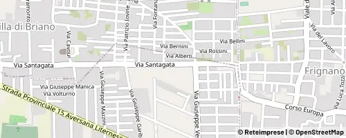 Mappa Villa di Briano