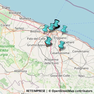 Mappa Via Ignazio Silone, 70028 Sannicandro di Bari BA, Italia (11.8885)
