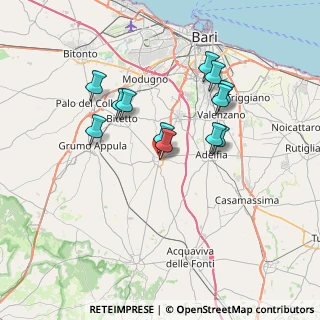 Mappa Via Ignazio Silone, 70028 Sannicandro di Bari BA, Italia (6.78833)
