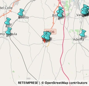 Mappa Via Pietro Scuralli, 70028 Sannicandro di Bari BA, Italia (6.291)