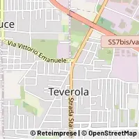 Mapa Teverola