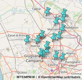 Mappa Lotto, 81032 Carinaro CE, Italia (7.39938)