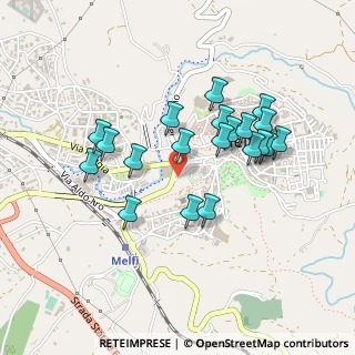 Mappa Via Dauna Lucana, 85025 Melfi PZ, Italia (0.4405)