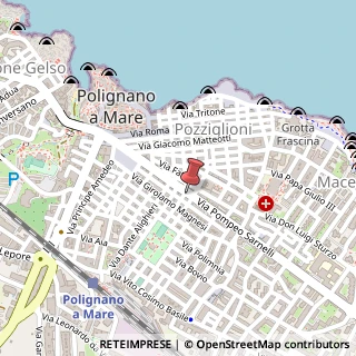 Mappa Via Pompeo Sarnelli, 66, 70044 Polignano a Mare, Bari (Puglia)