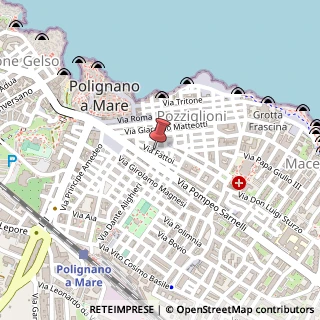 Mappa Via fattoi 35, 70044 Polignano a Mare, Bari (Puglia)