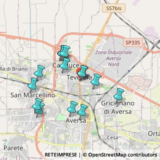 Mappa Via Viella Nuova, 81030 Teverola CE, Italia (1.85429)