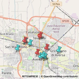 Mappa Via Viella Nuova, 81030 Teverola CE, Italia (2.06)
