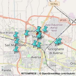 Mappa Via Viella Nuova, 81030 Teverola CE, Italia (1.59154)