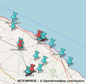 Mappa Via Parco del Lauro, 70044 Polignano A Mare BA, Italia (9.4025)