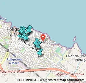 Mappa Via Parco del Lauro, 70044 Polignano A Mare BA, Italia (0.434)