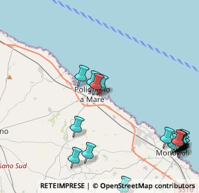 Mappa Via Parco del Lauro, 70044 Polignano A Mare BA, Italia (6.173)