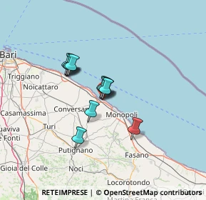 Mappa Via Parco del Lauro, 70044 Polignano A Mare BA, Italia (9.60417)