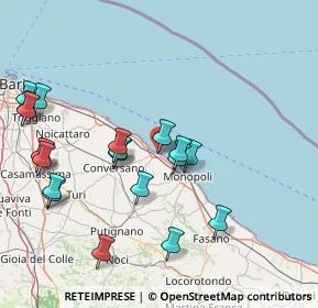 Mappa Via Parco del Lauro, 70044 Polignano A Mare BA, Italia (18.773)