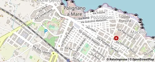 Mappa Polignano a Mare